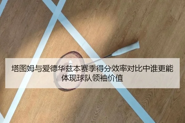 塔图姆与爱德华兹本赛季得分效率对比中谁更能体现球队领袖价值